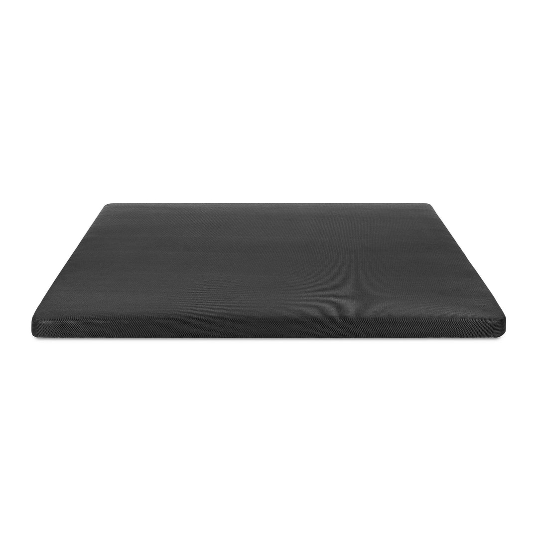 KAVE HOME Under sengebund uden ben sort stof til 135x190 cm madras