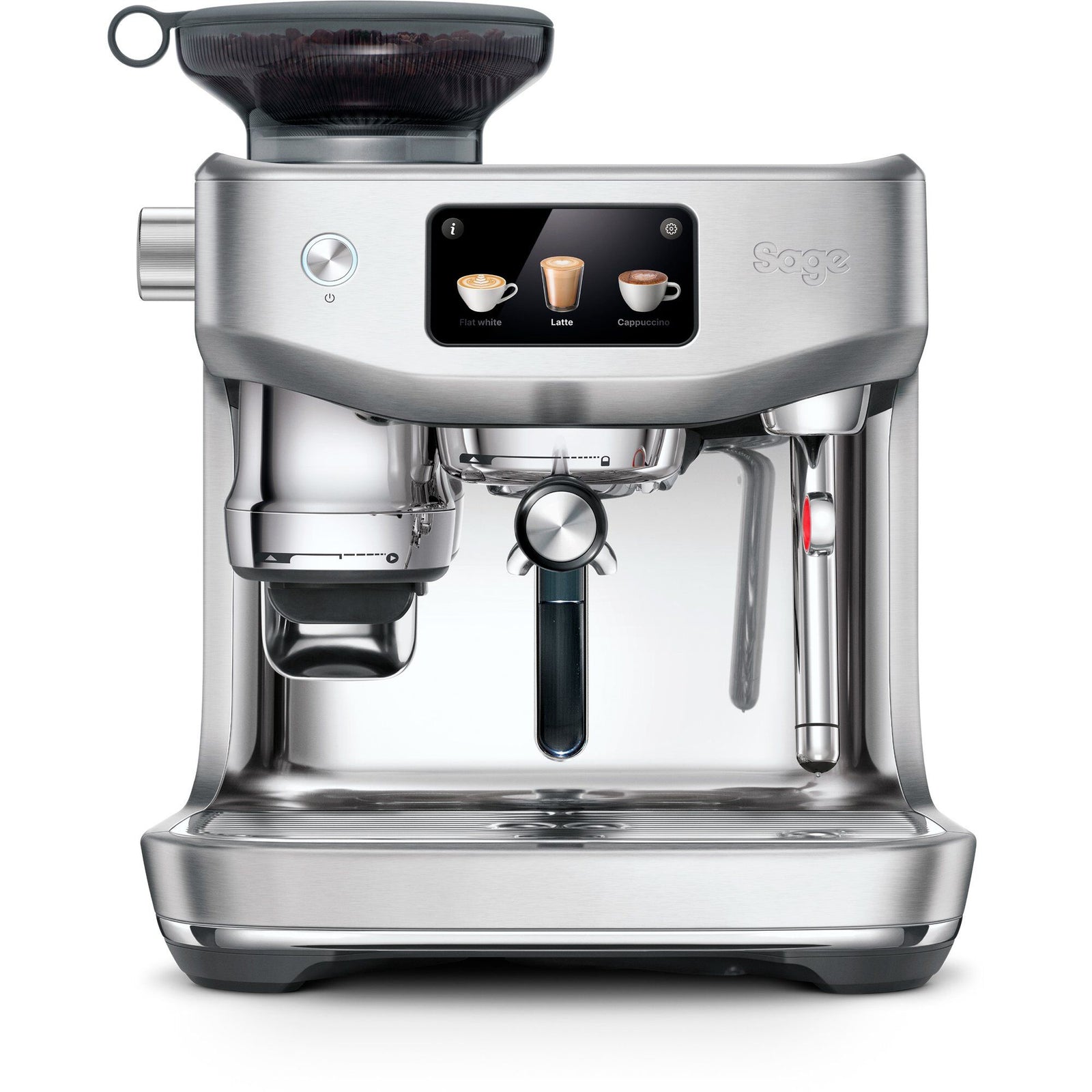 Sage Sage The Oracle Jet Espressomaskine, brushed silver – vinkelbillede (Espressomaskiner)