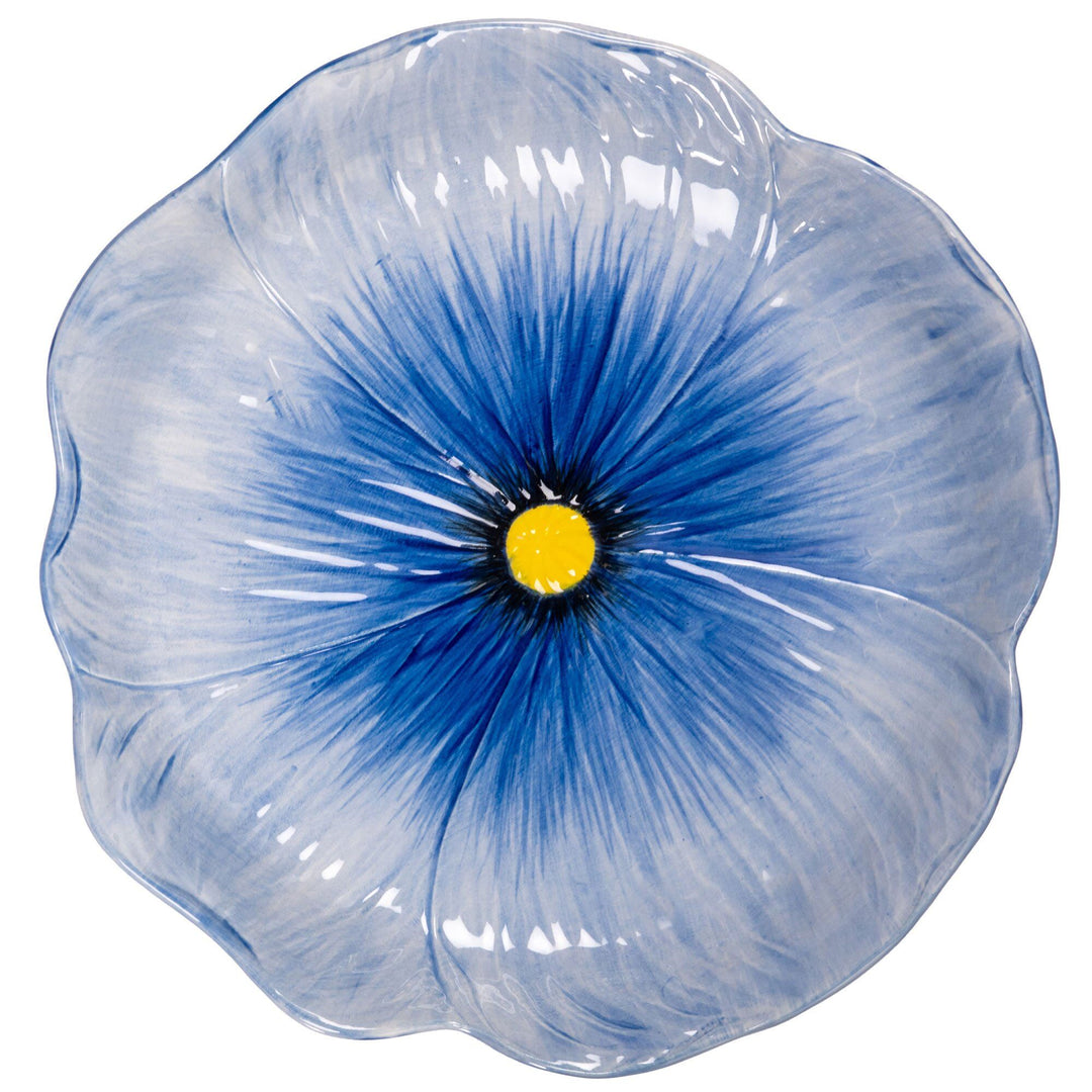 Byon Byon Poppy L skål, blå ❤ vinkelbillede (Skål)