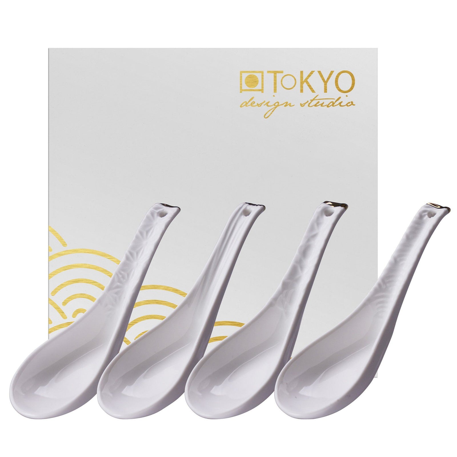 Tokyo design studio Tokyo design studio Nippon White suppeske 4 stk. – close-up (Ske)