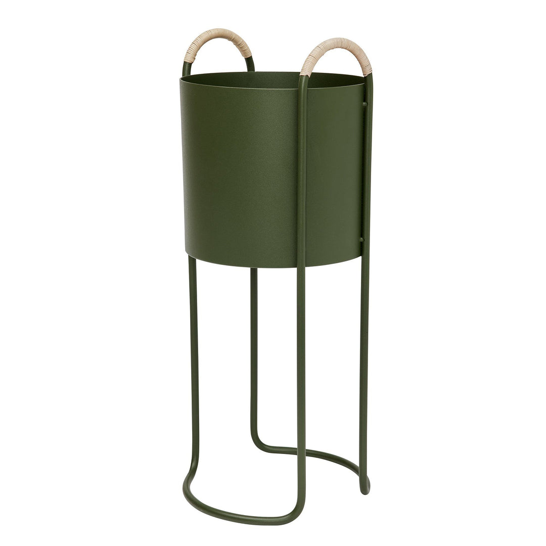 Oyoy living design Oyoy living design Maki Plant Box High plantekasse, olive ❤ produktfoto (Krukke)