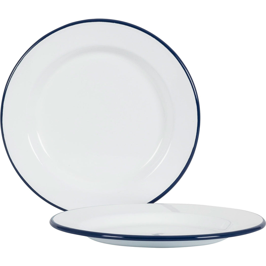 Kockums jernverk Kockums jernverk Tallerken 24 cm. Hvid ❤ frontbillede (Tallerkener)