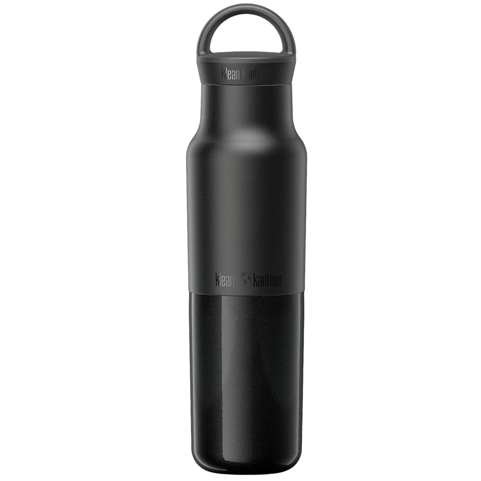 Klean kanteen Klean kanteen Rise Classic termoflaske med Arch Loop 355 ml, sort ❤ frontbillede (Friluftsliv)