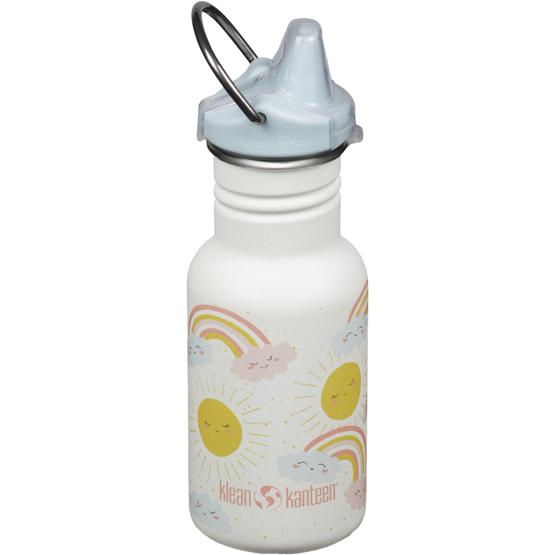 Klean kanteen Klean kanteen Kid Classic Narrow Sippy Børnekop med tud 355 ml, rainbows – frontbillede (Børnekop)