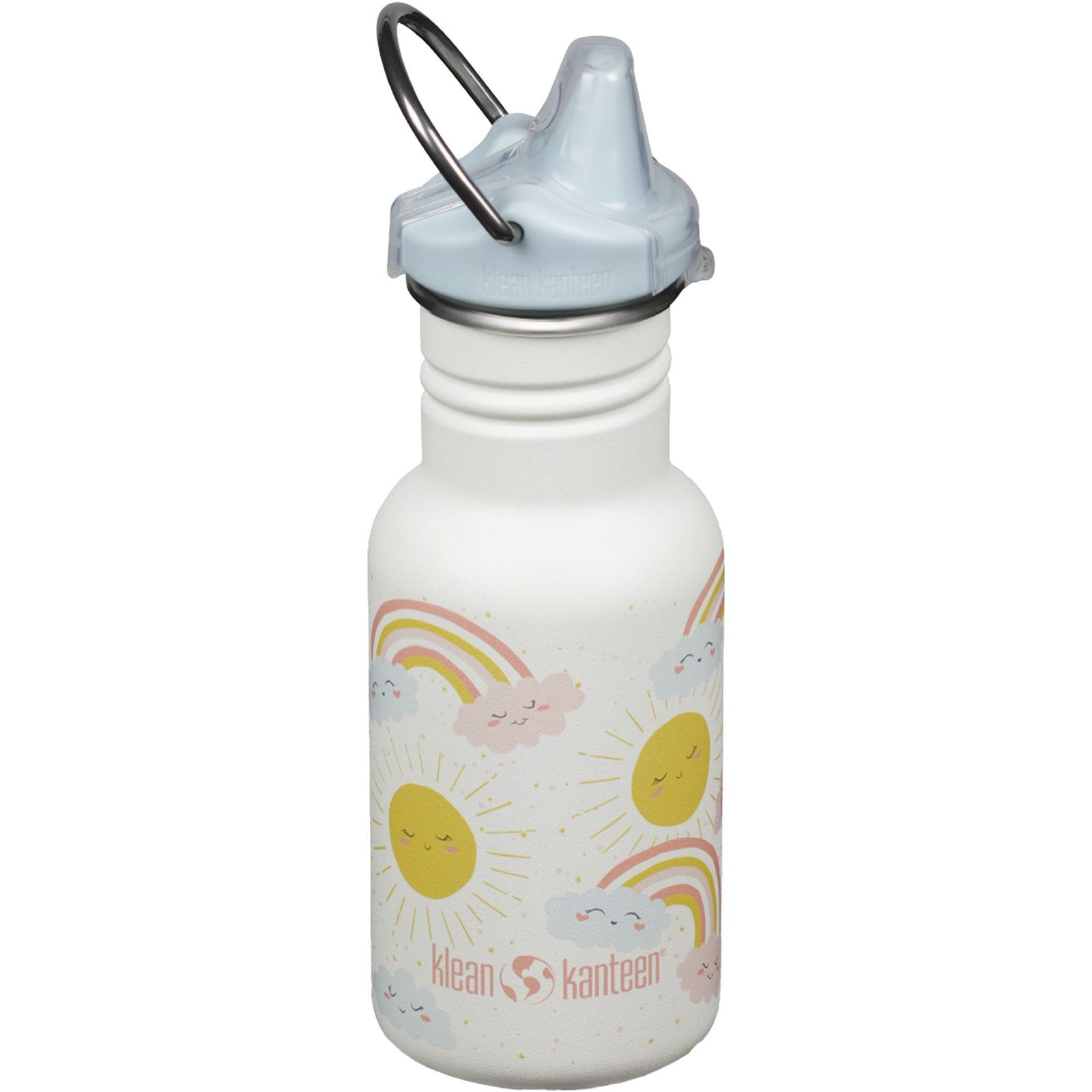 Klean kanteen Klean kanteen Kid Classic Narrow Sippy Børnekop med tud 355 ml, rainbows – frontbillede (Børnekop)