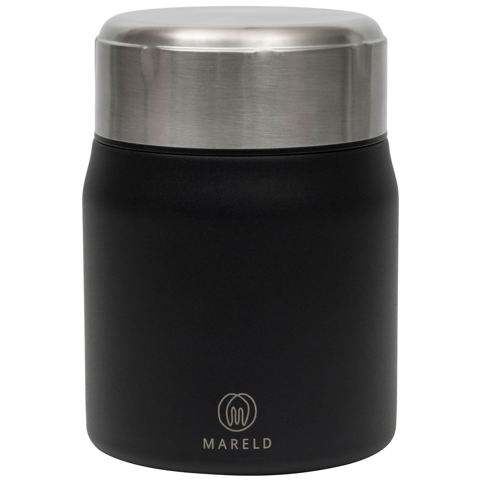 Mareld Mareld Outdoor Mattermos 500 ml, sort ❤ vinkelbillede (Termo madkasse)