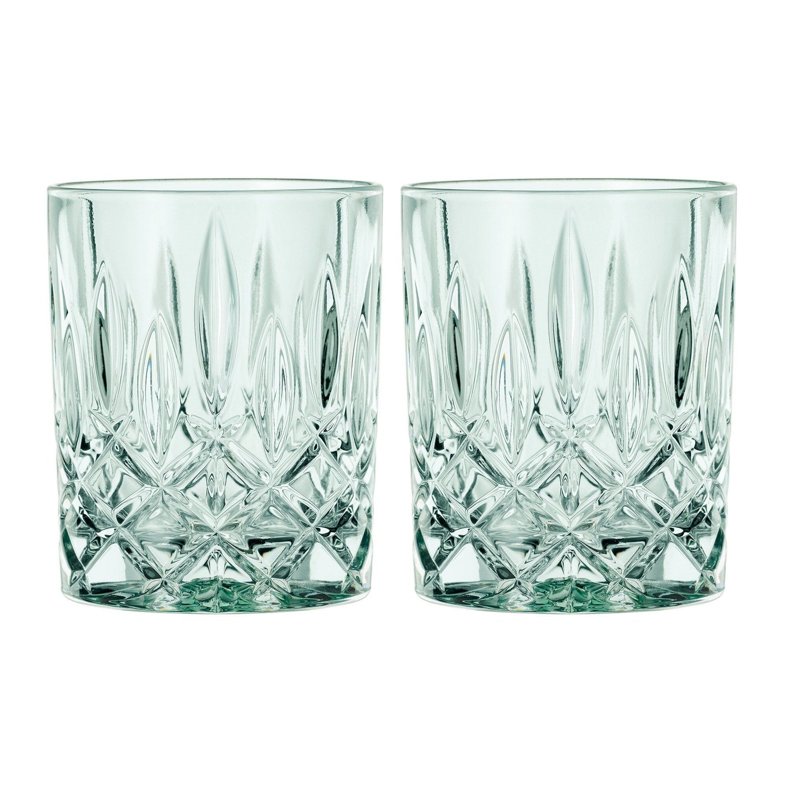 Nachtmann Nachtmann Noblesse tumblerglas, 29,5 cl, grøn – vinkelbillede (Tumblerglas)