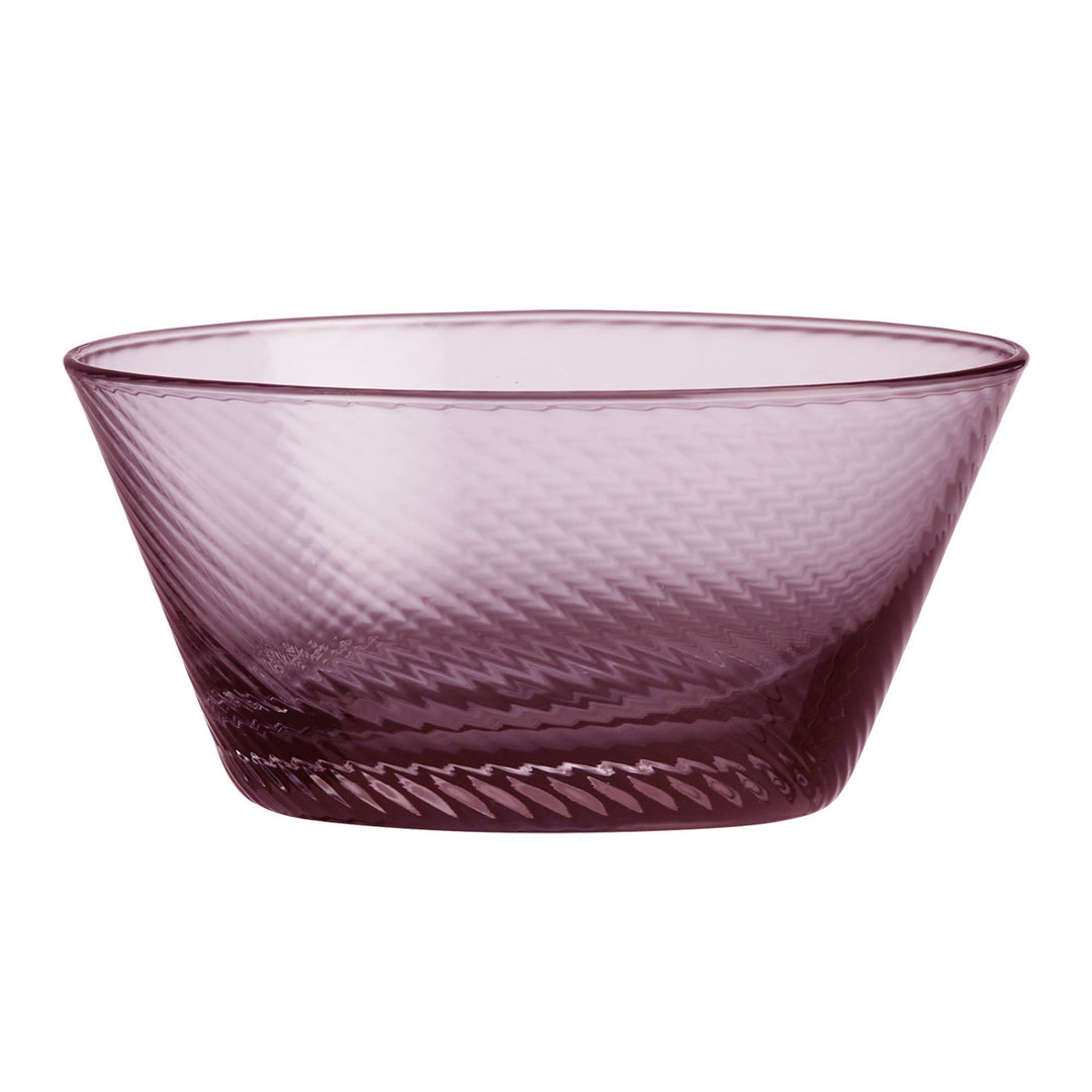 Aida Aida RAW Unique Swirl skål Ø12,5 cm, pink – produktbillede (Snackskål)