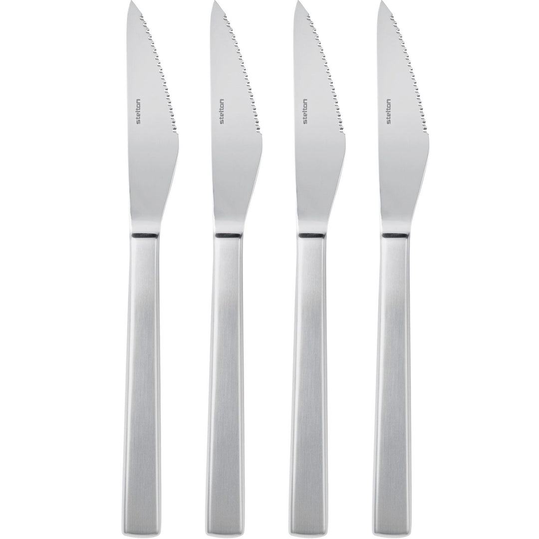 Stelton Stelton Maya 2000 steakkniv, 4 stk, rustfrit stål – produktbillede (Steakkniv)