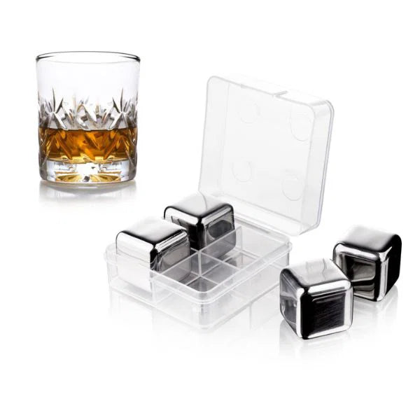 Whisky Sten Sæt/4 Vacuvin