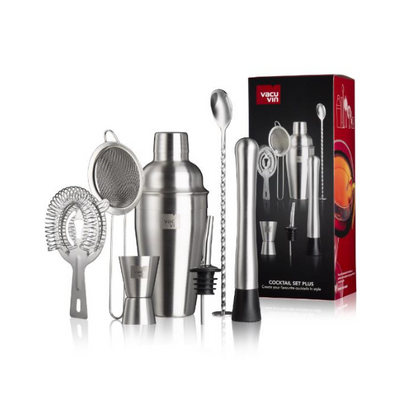 Cocktailsæt Plus Vacuvin® ❤ Kæmpe udvalg i VACUVIN ❤ Billig fragt og hurtig levering 2 - 5 hverdage - Varenummer: BAR-689351 / Ean: '8714793788916 på lager - Udsalg på Barudstyr Barværktøj Barsæt Spar op til 67% - Over 434 design mærker på udsalg