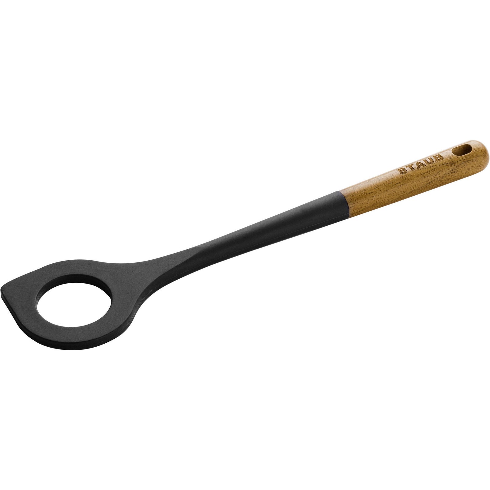 Staub Staub Risotto Ske Sort 31cm – frontbillede (Risottosked)