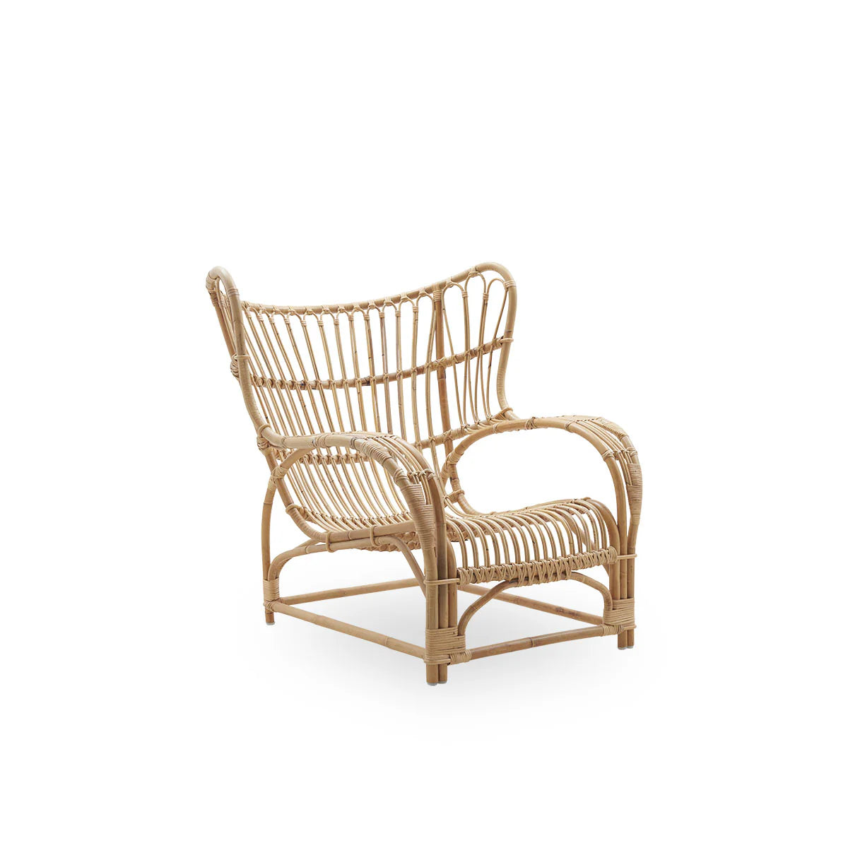 Produktbillede af SIKA DESIGN TEDDY LOUNGE STOL RATTAN 88 i premium kvalitet