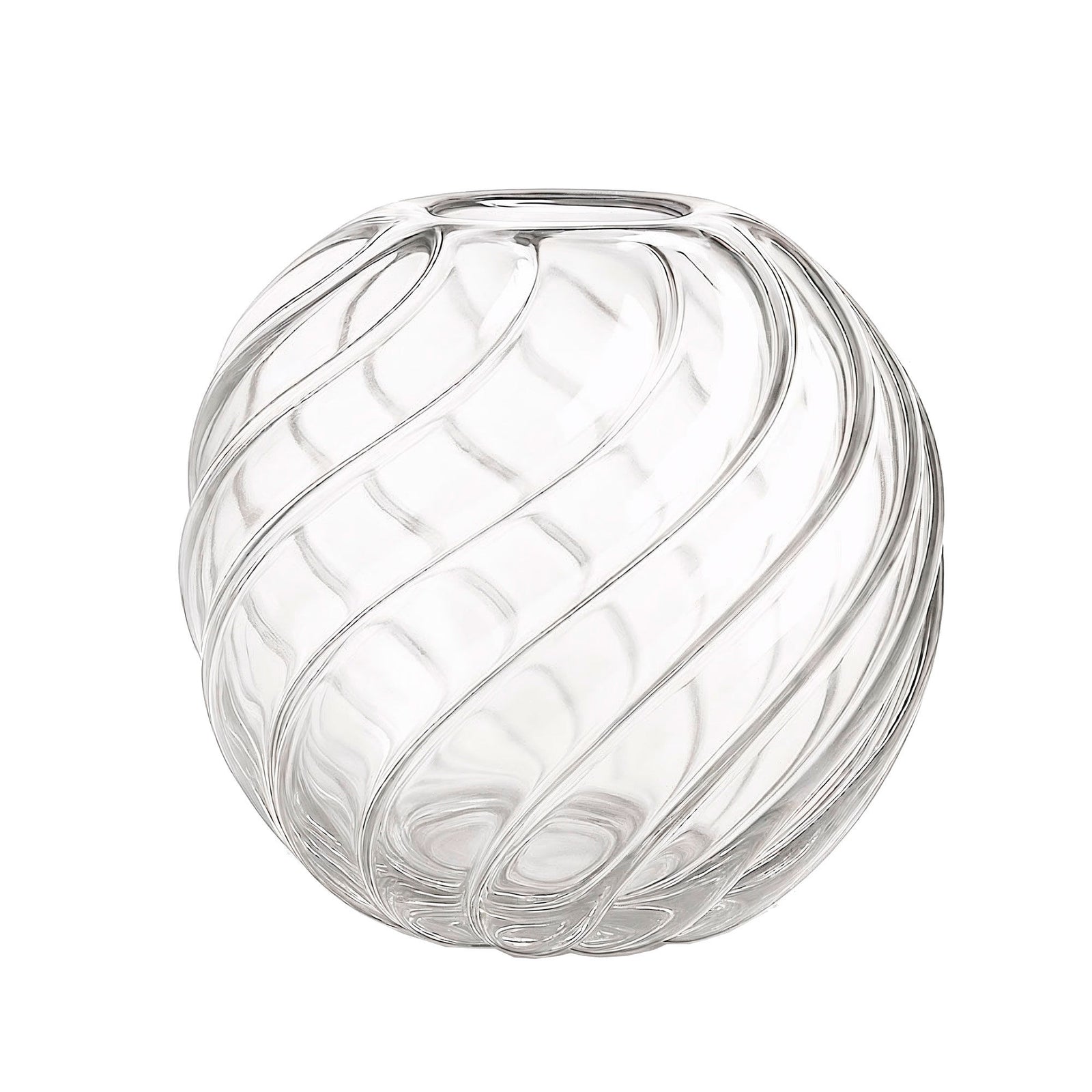 Cooee design Cooee design Twist Ball Vase 20 cm, glas – vinkelbillede (Vase)
