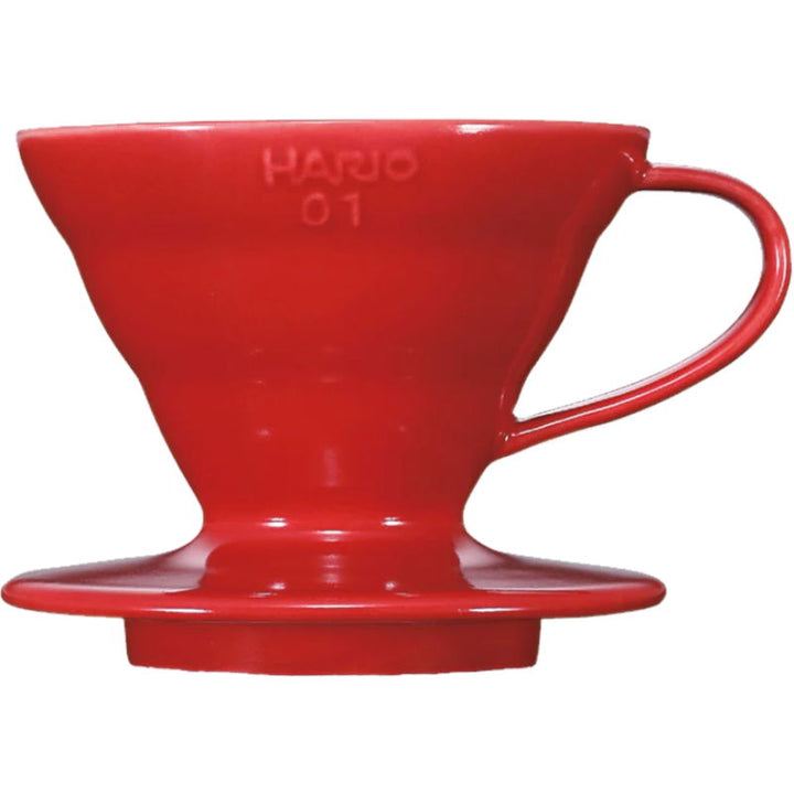Produktbillede af V60 Kaffedripper 01 Keramik / Rød Hario på tilbud i premium kvalitet