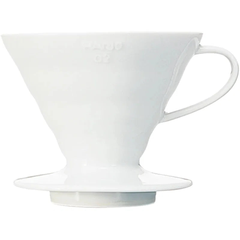 V60 Kaffedripper 02 Keramik / Hvid Hario