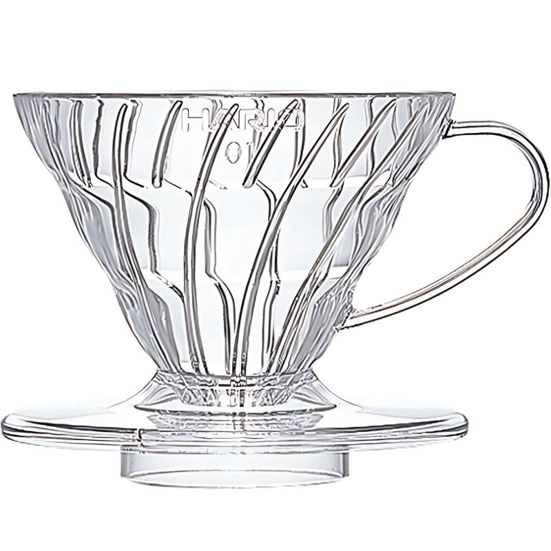 Produktbillede af V60 Kaffedripper 01 / Klar Hario på tilbud i premium kvalitet