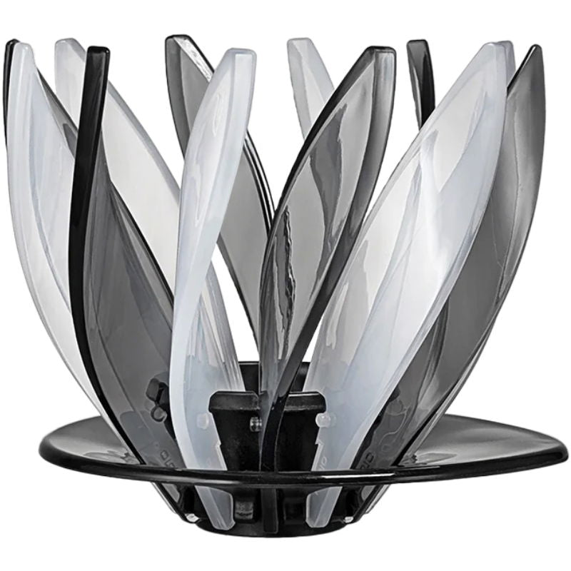 Produktbillede af V60 Dripper Suiren Sort & Hvid Hario på tilbud i premium kvalitet