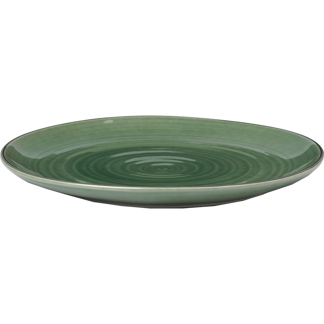 Kähler Kähler Colore tallerken, 27 cm, sage green – produktvisning (Tallerkener)