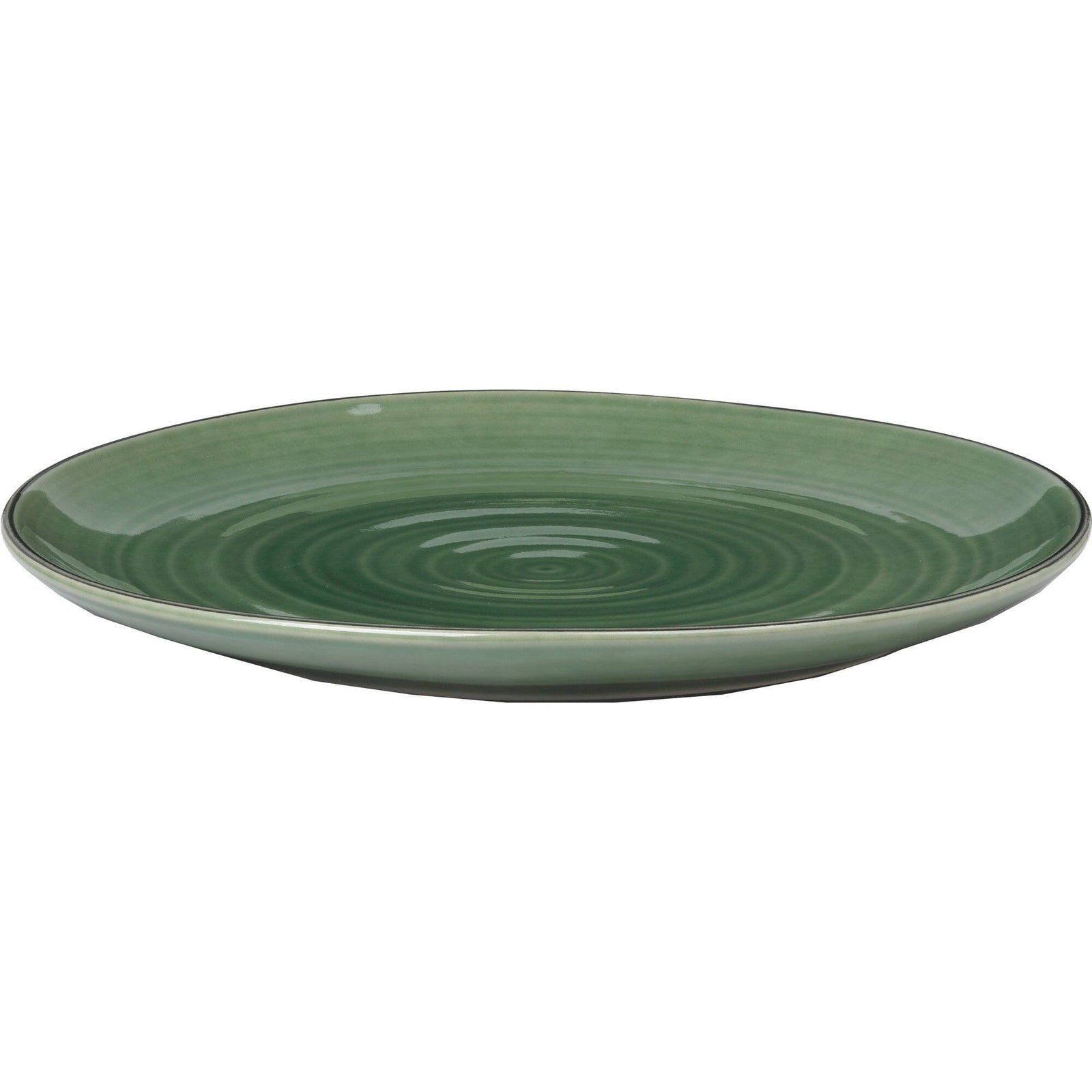 Kähler Kähler Colore tallerken, 27 cm, sage green – produktvisning (Tallerkener)