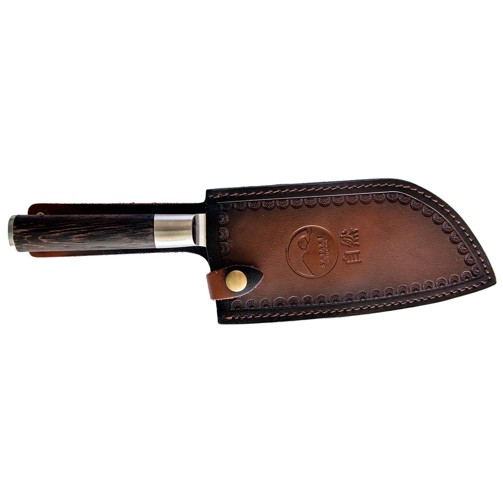 Satake Satake Kuro Mori chopper med etui, 20 cm – frontbillede (Grøntsagsskærer)