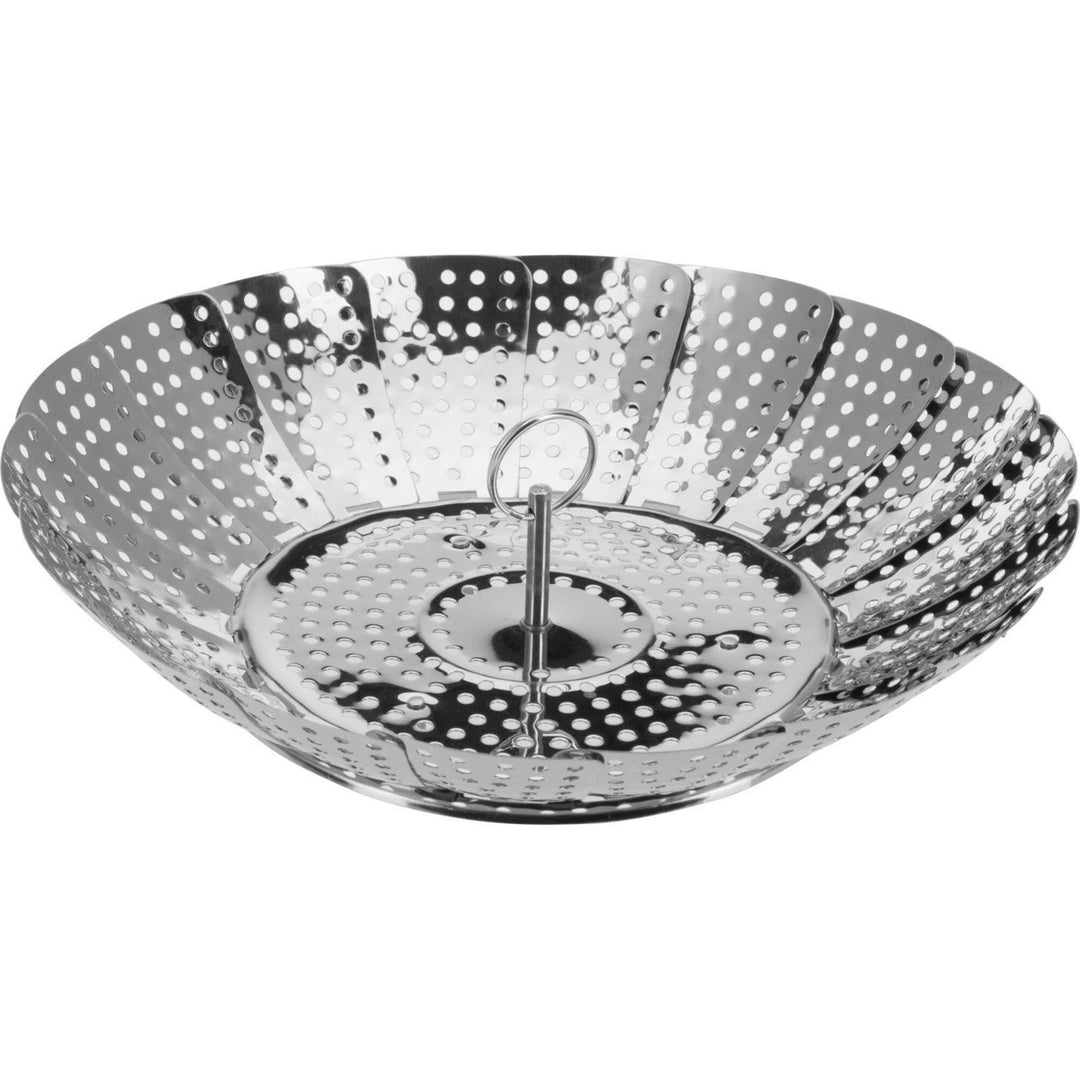 Westmark Westmark Justerbar dampkurv, 14 - 23 cm, rustfrit stål – vinkelbillede (Dampindsats)