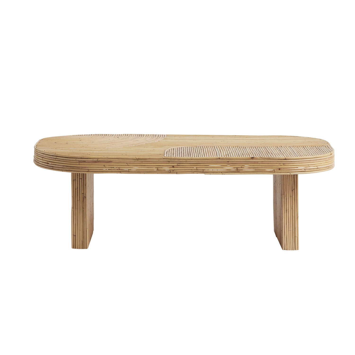 Produktbillede af TINE K HOME SOFABORD RATTAN NATUR 120 i premium kvalitet