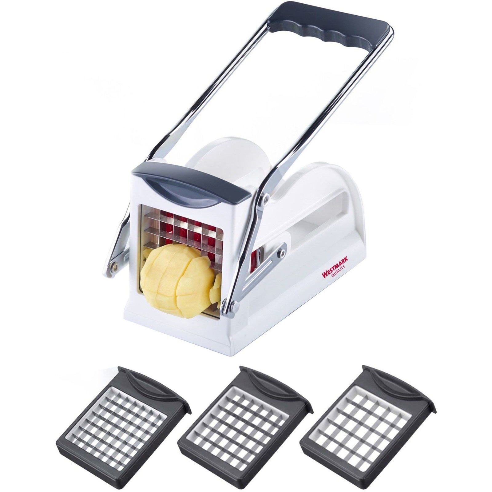Westmark Westmark Pommes frites udskærer, 3 størrelser ❤ billede i brug (Skærere)