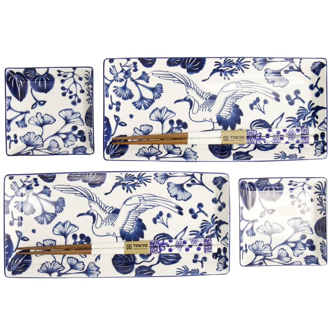 Tokyo design studio Tokyo design studio Flora Japonica Sushi gavesæt ❤ produktbillede (Skåle)