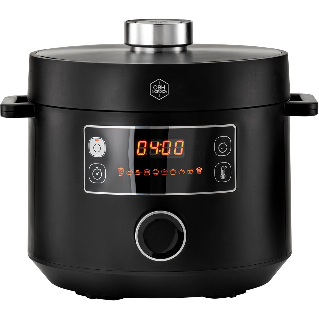 Obh nordica Obh nordica Turbo Cuisine multicooker 4,8 liter, sort – produktfoto (Slow Cooker)
