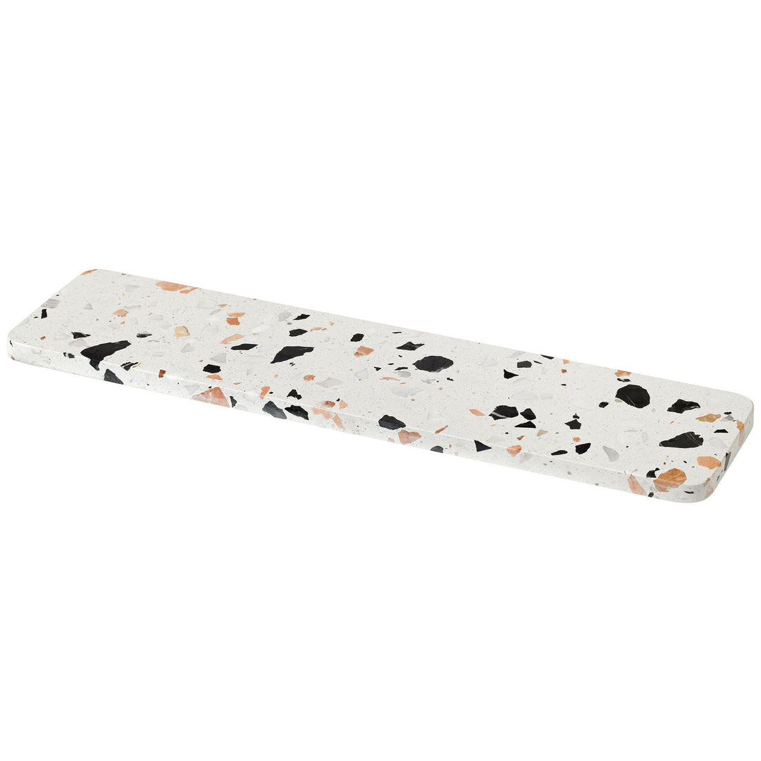 Rig-tig Rig-tig SERVE-IT serveringsfad 40 cm, hvid terrazzo ❤ produktbillede (Serveringsfad)