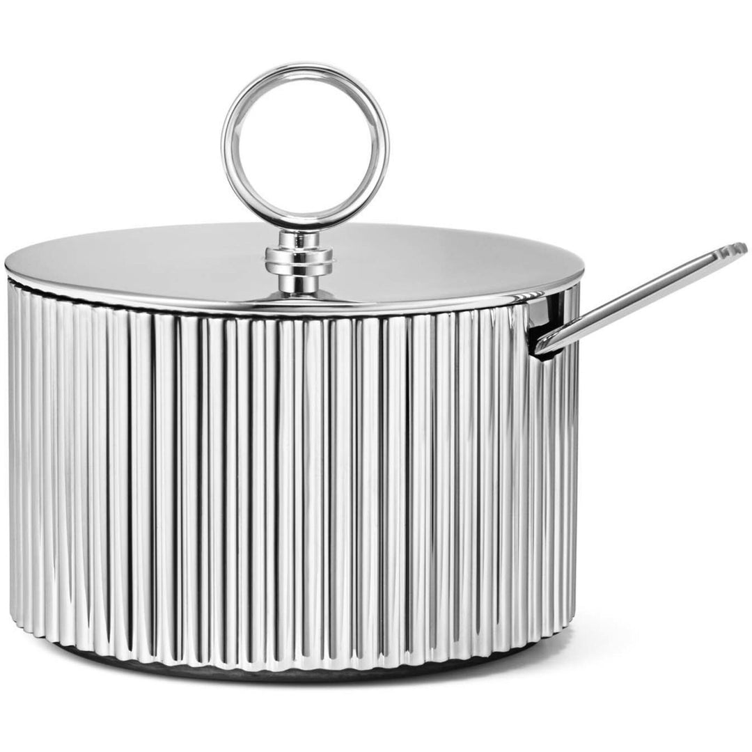 Georg jensen Georg jensen Sukkerskål med ske ❤ billede i brug (Sukkerskål)