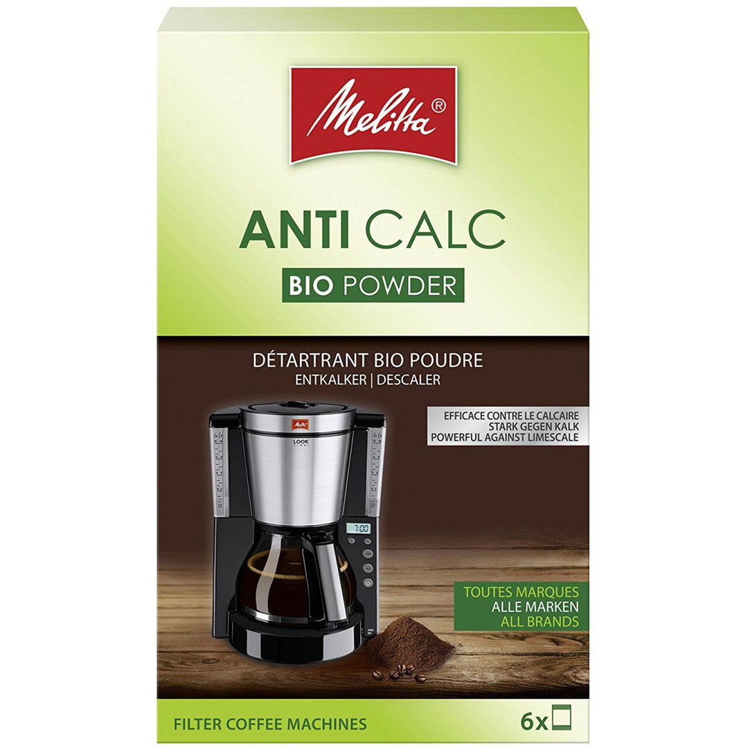 Melitta Melitta Anti Calc Pulver 6 x 20 g. – vinkelbillede (Afkalkning)
