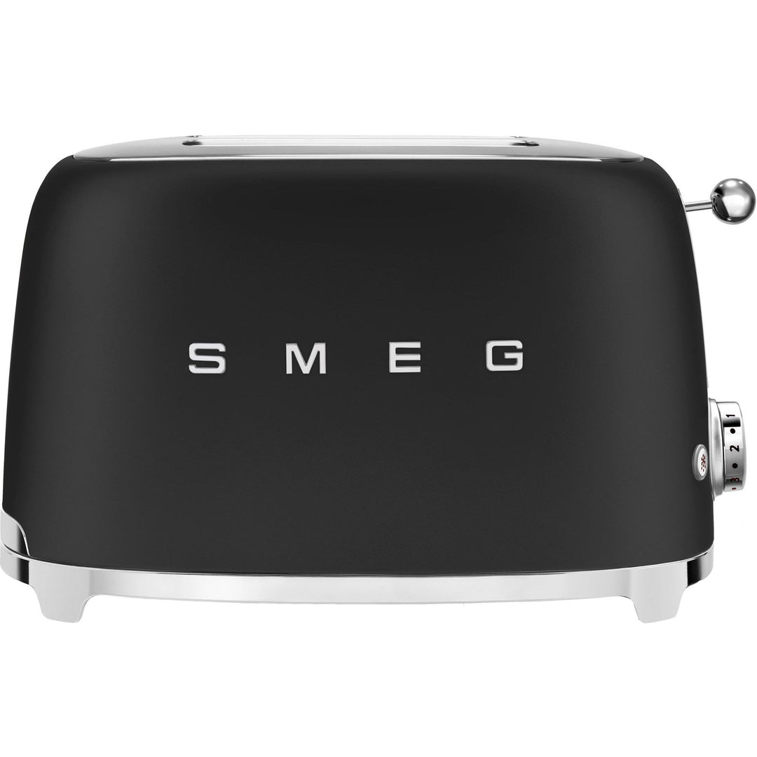 Smeg Smeg TSF01BLMEU Brødrister matsort – frontbillede (Brødristere)