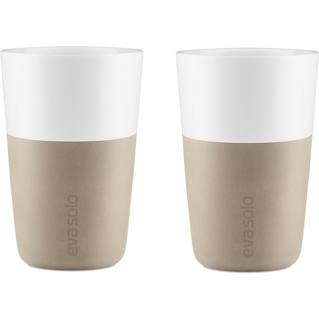 Eva solo Eva solo Cafe Latte-krus 2 stk, pearl beige – billede i brug (Krus)