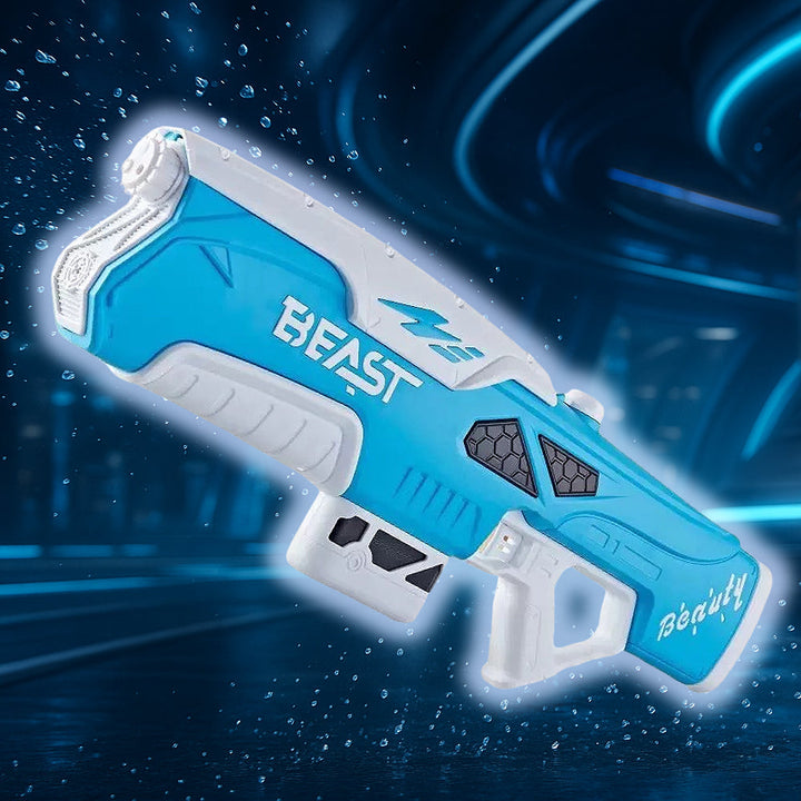 Produktbillede af Elektrisk Vandpistol BEAST Beauty Kraftfuld Vandaction i Mega-størrelse! på tilbud