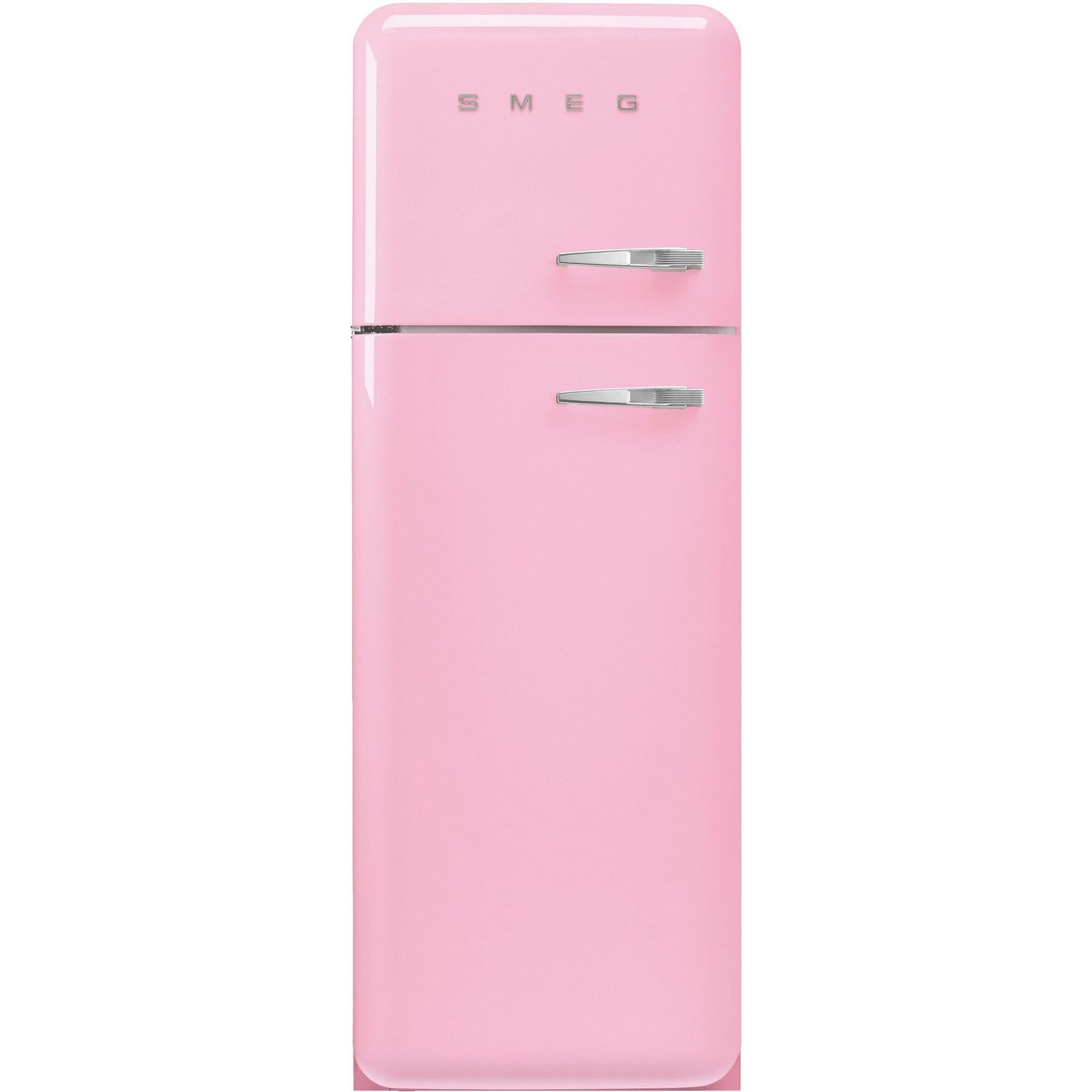 Smeg Smeg FAB30LPK6 Køl/Frys 172cm Venstrehængt Rosa – frontbillede (Køle- /frysekabe)