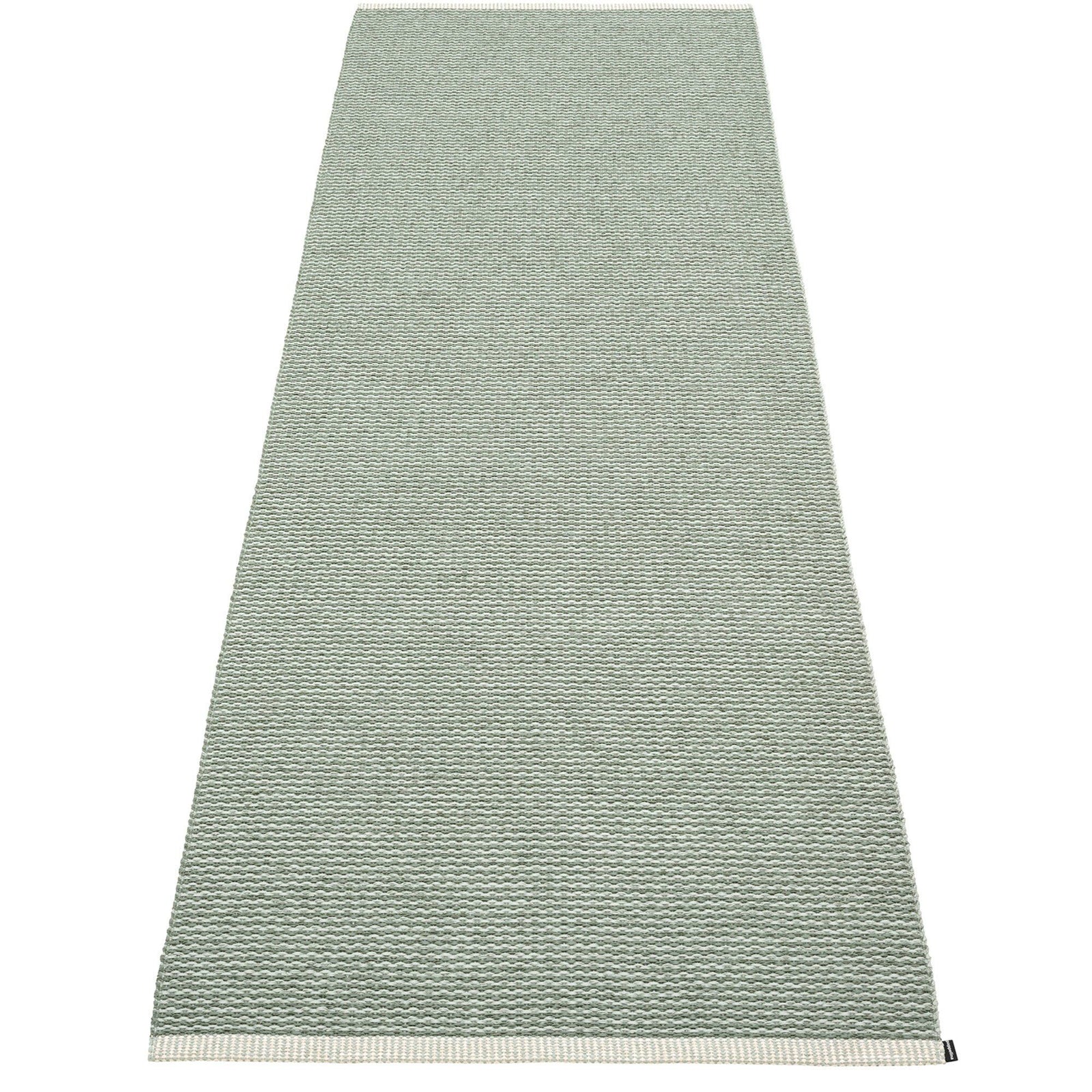 Pappelina Pappelina Gulvtæppe Mono, 85 x 260 cm., sage/army ❤ frontbillede (Tæpper)