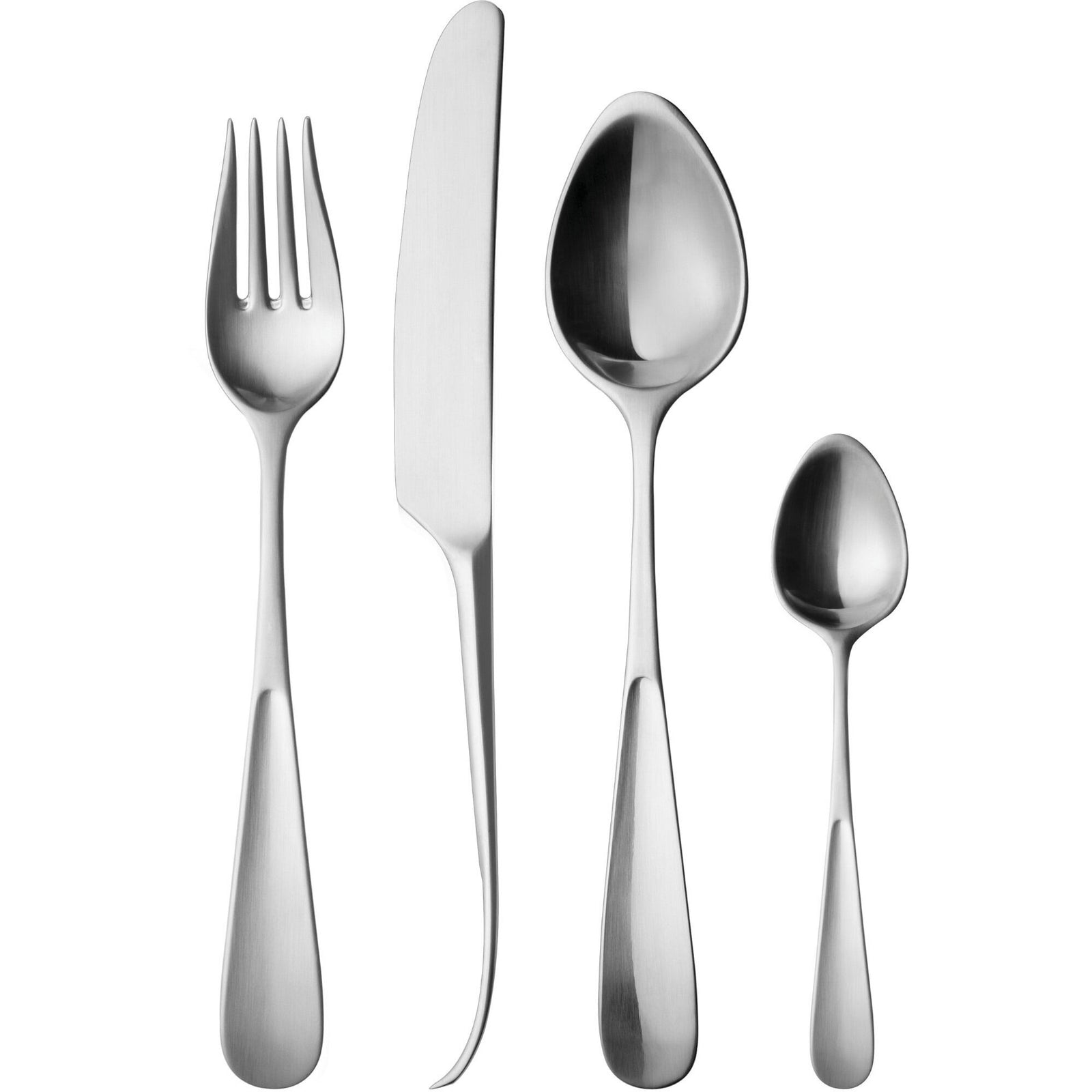 Georg jensen Georg jensen Vivianna bestiksæt mat 4 dele – frontbillede (Bestikssæt)