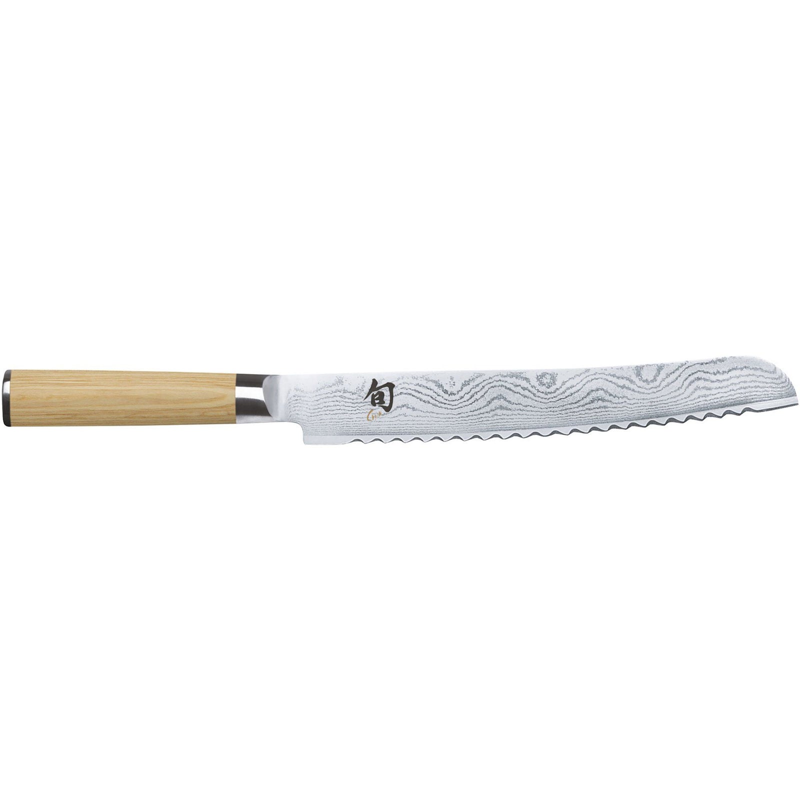 Kai Kai Shun Classic White brødkniv, 23 cm ❤ produktbillede (Brødknive)
