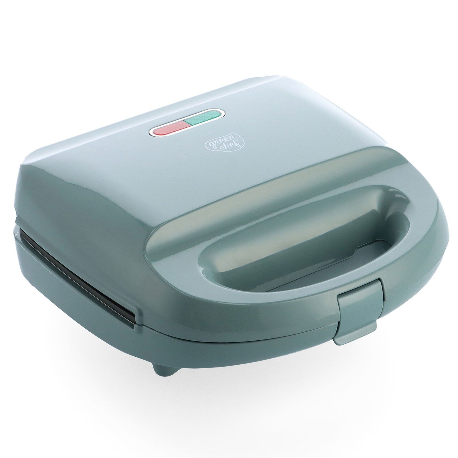 Greenchef Greenchef 3-i-1 sandwichgrill/vaffeljern, smokey blue – detaljebillede (Vaffeljern)