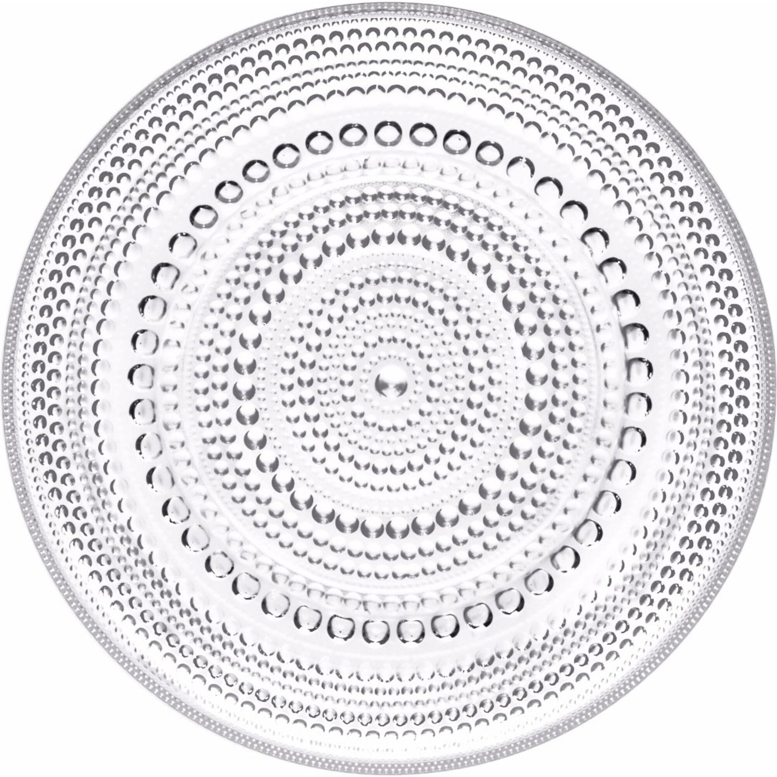 Iittala Iittala Kastehelmi tallerken 17 cm. klar ❤ frontbillede (Desserttallerken)