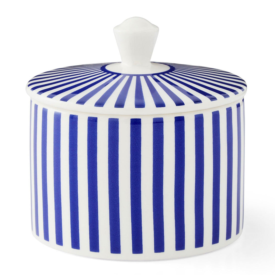 Spode Spode Steccato sukkerskål med låg ❤ detaljebillede (Sukkerskål)