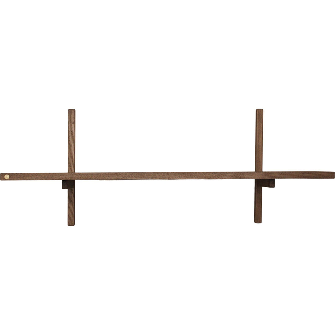 Andersen Andersen A Light Shelf hylla 90 x 21 x 35 cm, smoked – frontbillede (Hylde)