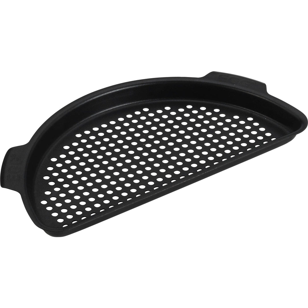 Big green egg Big green egg Halvrund perforeret grillplade, L – frontbillede (Grillplade)