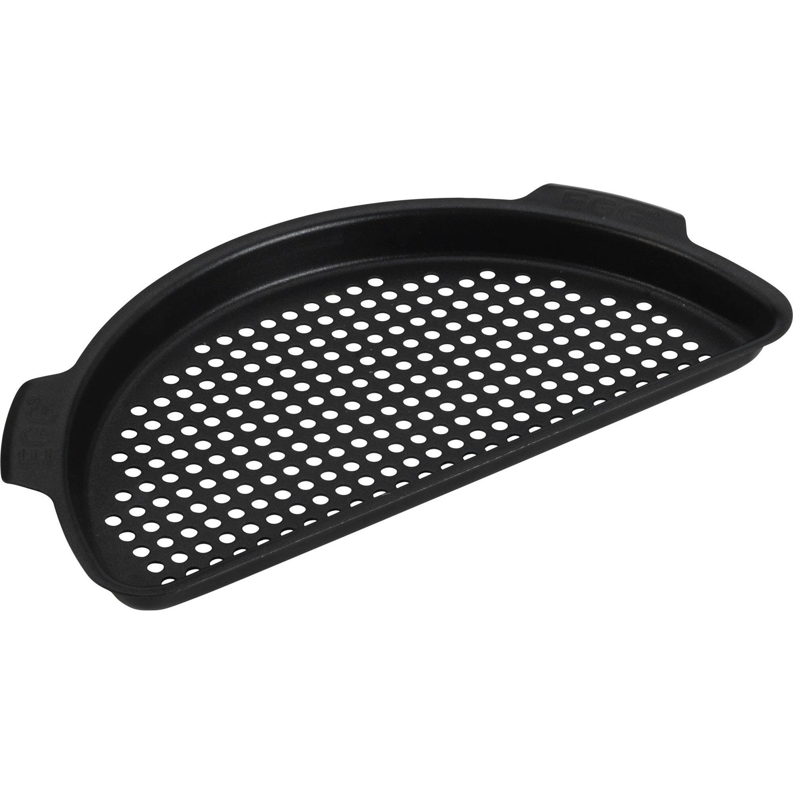 Big green egg Big green egg Halvrund perforeret grillplade, L – frontbillede (Grillplade)