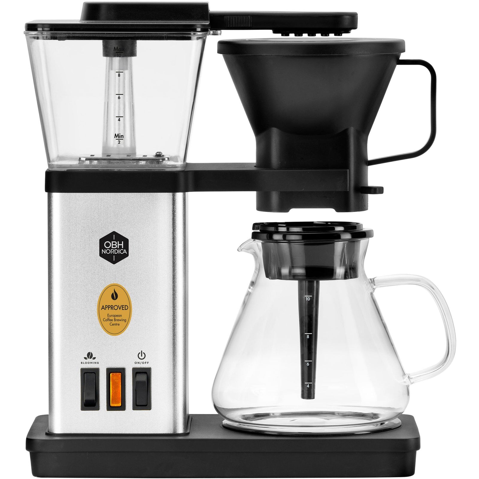 Obh nordica Obh nordica Blooming Coffee Maker 1,25 liter, sølv – detaljebillede (Kaffemaskiner)