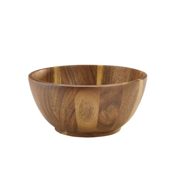 Produktbillede af Akacietræ Skål 25dia x 12cm Genware på tilbud i brug