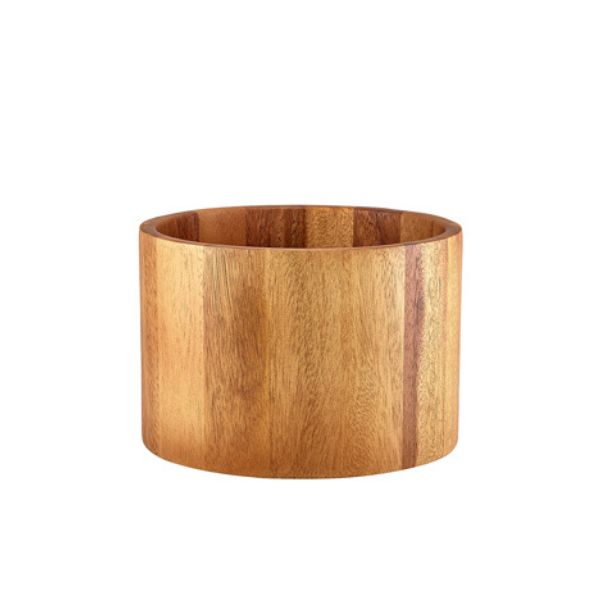 Produktbillede af Acacia Træ Skål / Præsentationsstander Genware 22,5 x 15 Cm på tilbud i brug