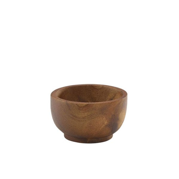 Produktbillede af Akacietræ Dip Skål 6cl Genware på tilbud i brug